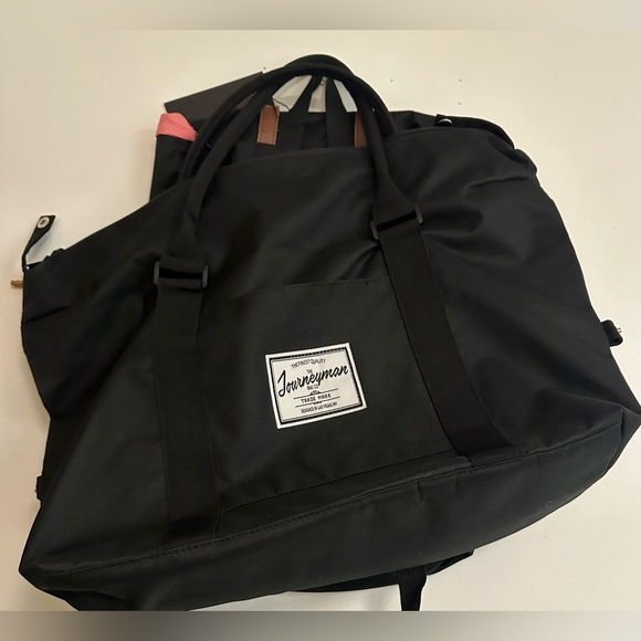 Black and Brown Women's Backpack - Picture 6 of 16